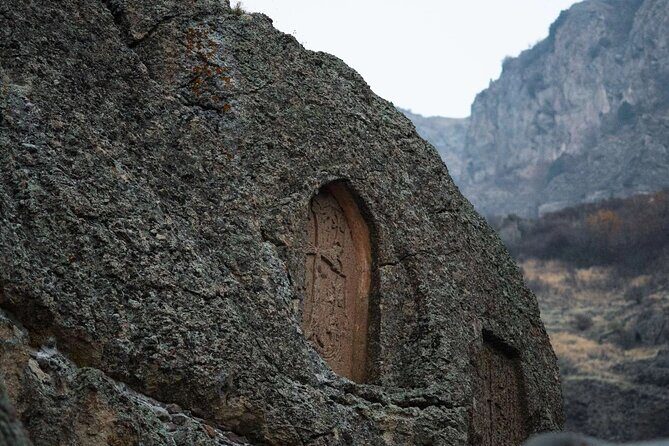 Garni, Geghard, Charent's Arch, Symphony of Stones & LavashBaking - Garni pagan temple hike and the Azat River basin views