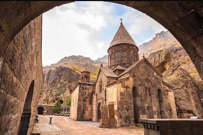 Garni, Geghard, Charent's Arch, Symphony of Stones & LavashBaking - Symphony of Stones (Basalt Organ): see the “pipes” like a puzzle
