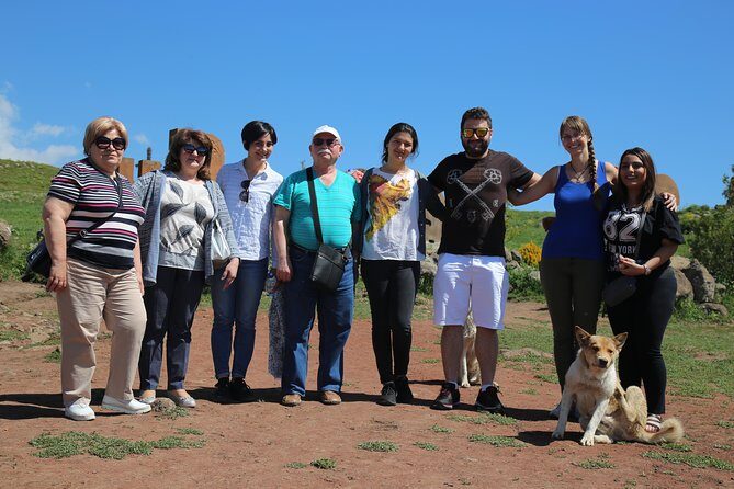 Group Tour: Amberd, Aragats, Lake Kari, Saghmosavank, Alphabet - The Armenian Alphabet Monument in Artashavan: letters carved in stone