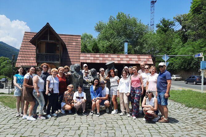 Group Tour: Dilijan, Lake Parz, Makaravank Monastery, winery - Makaravank Monastery near Ijevan: three churches and sculpted stone details