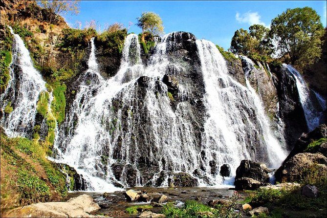 Group Tour: Shaki waterfall, Tatev monastery & ropeway, Hin Areni winery - A long southern Armenia day built for ropeway-to-monastery moments