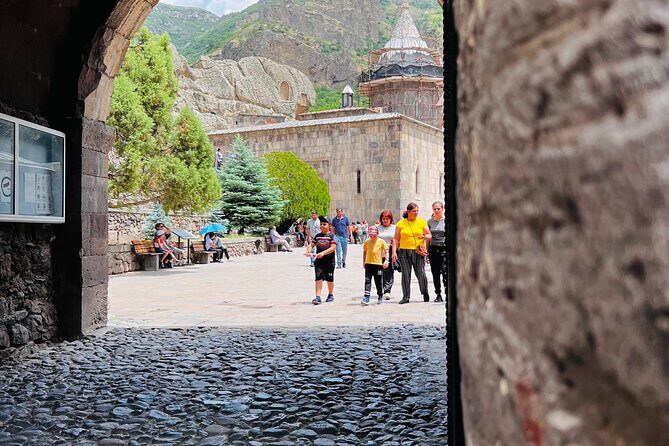 Khor Virap, Garni, Geghard,Azat Reservoir Highlights:Private tour - Geghard Monastery: Cave-Hewn Walls and the Story Behind the Name