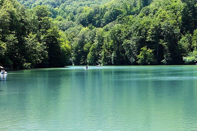 Lake Sevan & Dilijan Guided Day Trip with Ijevan Wine Tour - Haghartsin Monastery: 13th-century stonework under the trees