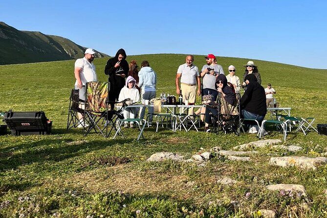 Limitless Off-Road Private Tours in Armenia - Dinner and Armenian wine at camp: the most memorable payoff