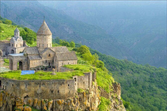 Private tour Jermuk, waterfall, Tatev Monastery and TaTev Ropeway - Wings of Tatev cable car: the 5.7 km Guinness ride over the Vorotan