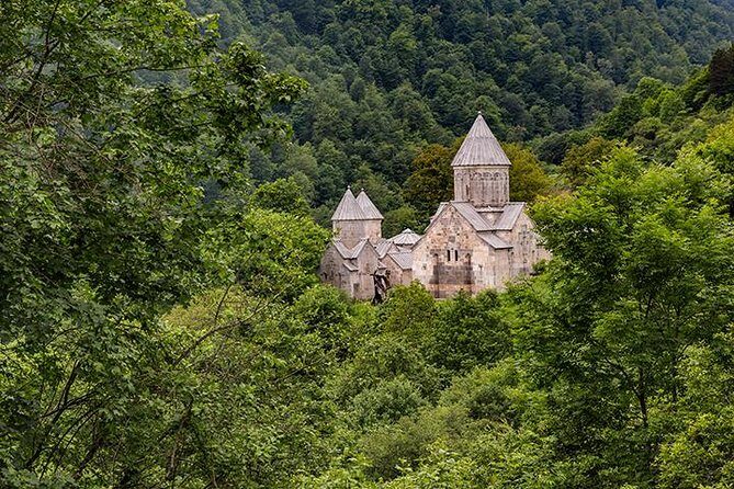 Private tour to Garni, Geghard, Sevan (Sevanavank), Dilijan (Haghartsin) - Geghard Cave Monastery: One hour inside the rock