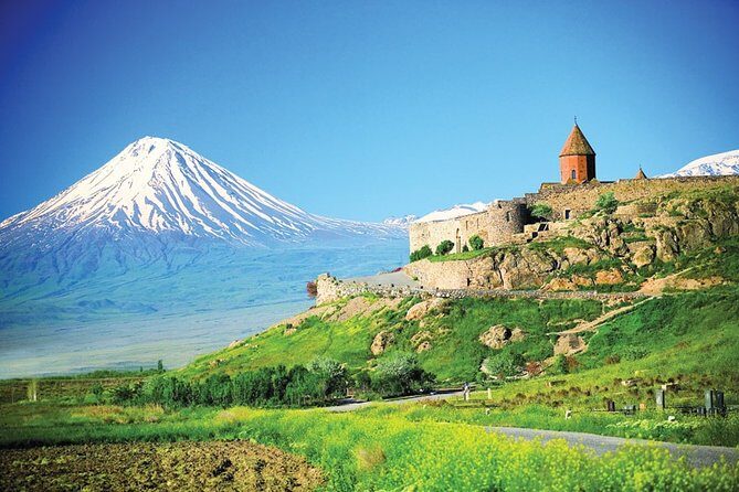 Private Tour to Khor Virap, ancient Areni cave or Areni winery, Noravank - Khor Virap: Deep Hole monastery and the Ararat view angle