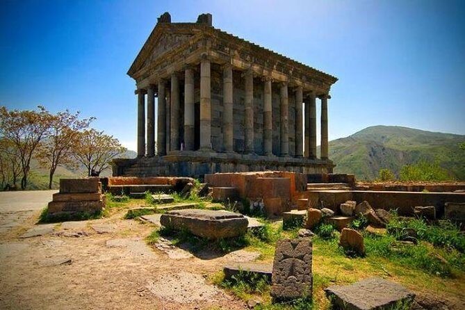 Symphony of Stones, Garni, Geghard, photo stop at Charents arch - Garni Gorge Symphony of Stones: The Bonus Stop That Depends on Winter