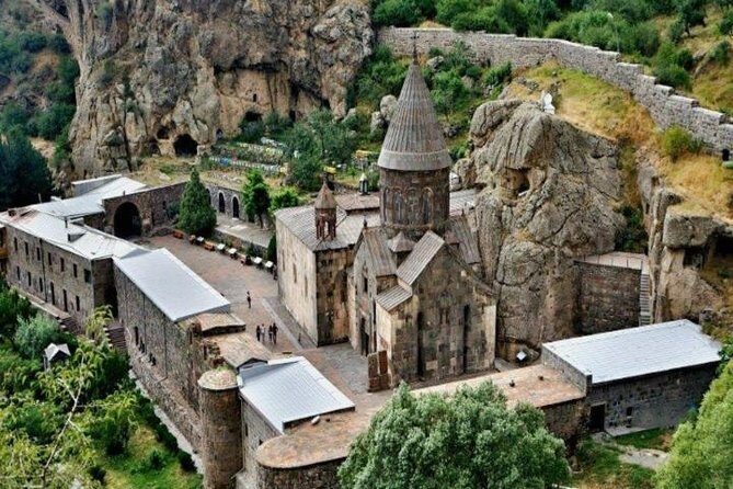 Symphony of Stones, Garni, Geghard, photo stop at Charents arch - Time, Comfort, and Value from Yerevan (Private for Up to 3)