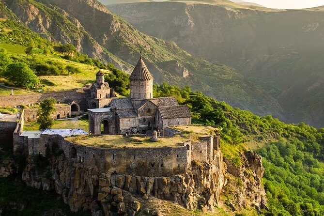 Tatev,Shaki(waterfall),Noravank,Wine tasting,Khor Virap - The Big Picture: what this full-day route gets you