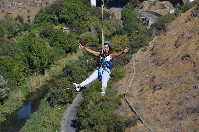 Try the fastest zipline in Armenia - Where you start: Arabkir Park meeting point in Yerevan