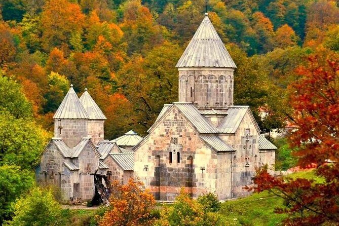 Tsaghkadzor/Kecharis, Lake Sevan/ Sevanavank, Dilijan/ Haghartsin - Sevanavank Monastery: Lake Sevan does the scenic heavy lifting