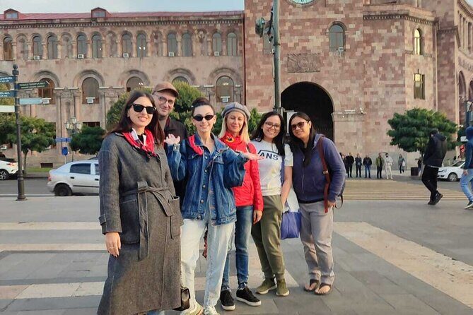 Walking Yerevan City Tour with 5 Wine & 10 years-old brandy - Timing and Meeting Point: Why the 5:00 pm Start Helps